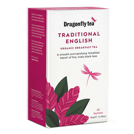 Dragonfly Tea Organic Traditional English 4x20 Teabags