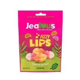 Jealous Sweets Fizzy Lips Share Bag 125g (10pk)