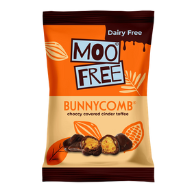 Moo Free Dairy-Free Bunnycomb Choccy Rocks 35g (16pk)