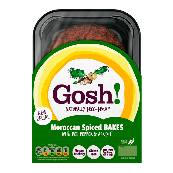 Gosh Moroccan Spiced Burger 12x110g