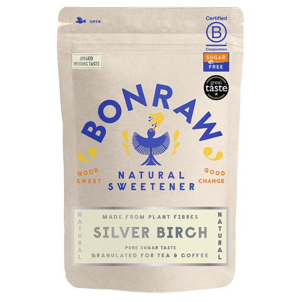 Bonraw Silverbirch Natural Xylitol Granulated White Sugar Replacer 200g