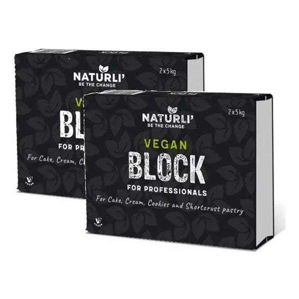 Naturli’ Vegan Butter Block For Baking Professionals 2x10kg