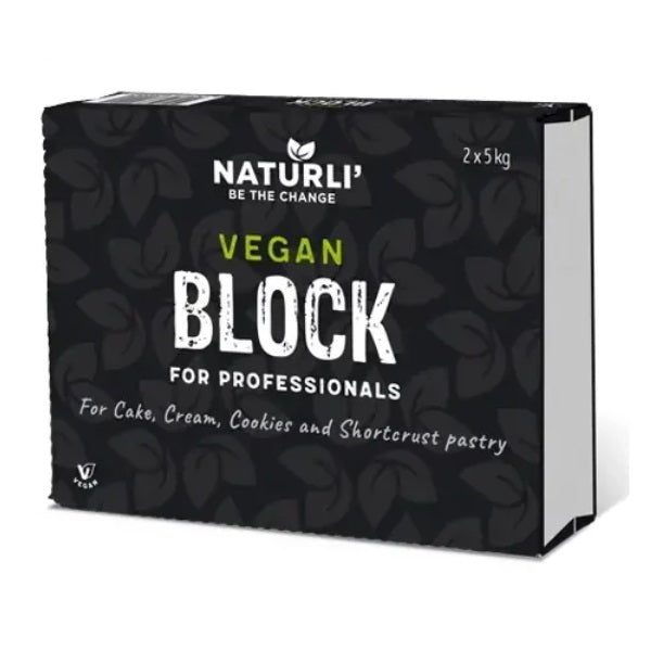 Naturli’ Vegan Butter Block For Baking Professionals 2x10kg