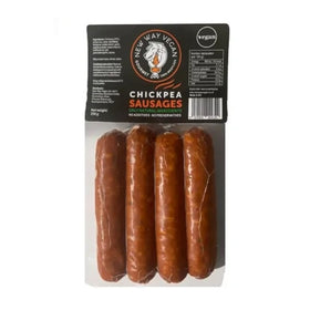 New Way Vegan Chickpea Sausages 250g