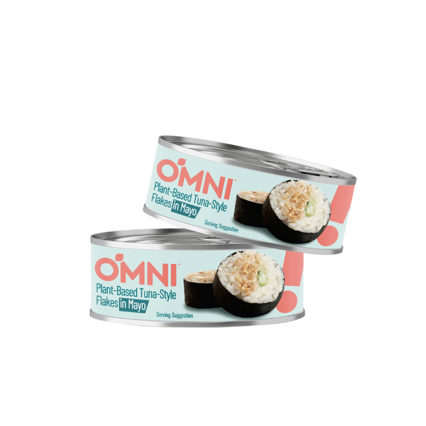 Omni Plant-Based Tuna-Style Flakes in Mayo 100g (12pk)