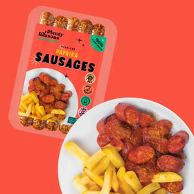 Plenty Reasons Meatless Sausages with Paprika 250g - Summer Special