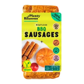 Plenty Reasons Meatless BBQ Sausages 180g - Summer Special