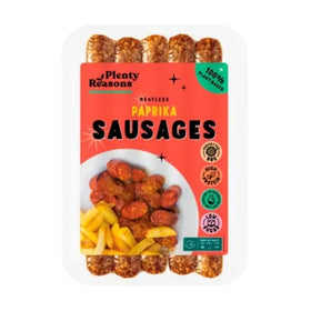 Plenty Reasons Meatless Sausages with Paprika 250g - Summer Special