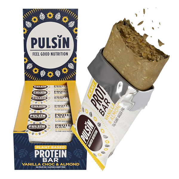 Pulsin Vanilla Choc & Almond Protein Booster 50g (18pk)