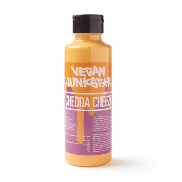 Vegan Junkstar Chedda Cheeze Sauce 500ml (6pk)