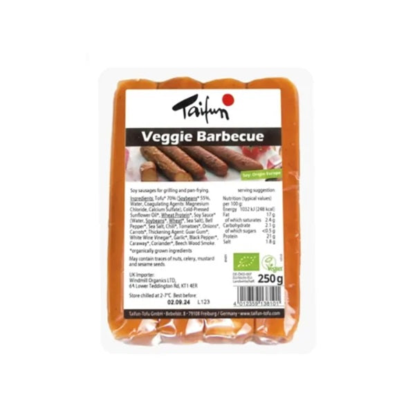 Taifun Organic Veggie Barbecue Sausages 250g