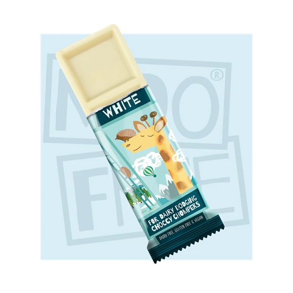 Moo Free Dairy Free White Chocolate Mini Bar 20g (20pk)