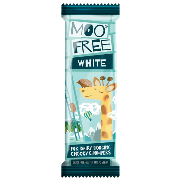 Moo Free Dairy Free White Chocolate Mini Bar 20g (20pk)