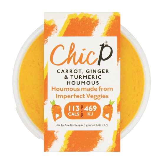 ChicP Carrot, Ginger & Turmeric Houmous 170g