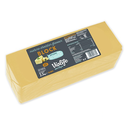 Violife Mature Cheddar Flavour Block 2.5kg