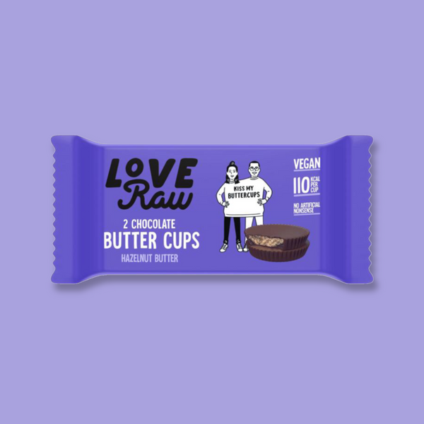 LoveRaw Chocolate Hazelnut Butter Cups (6pk)